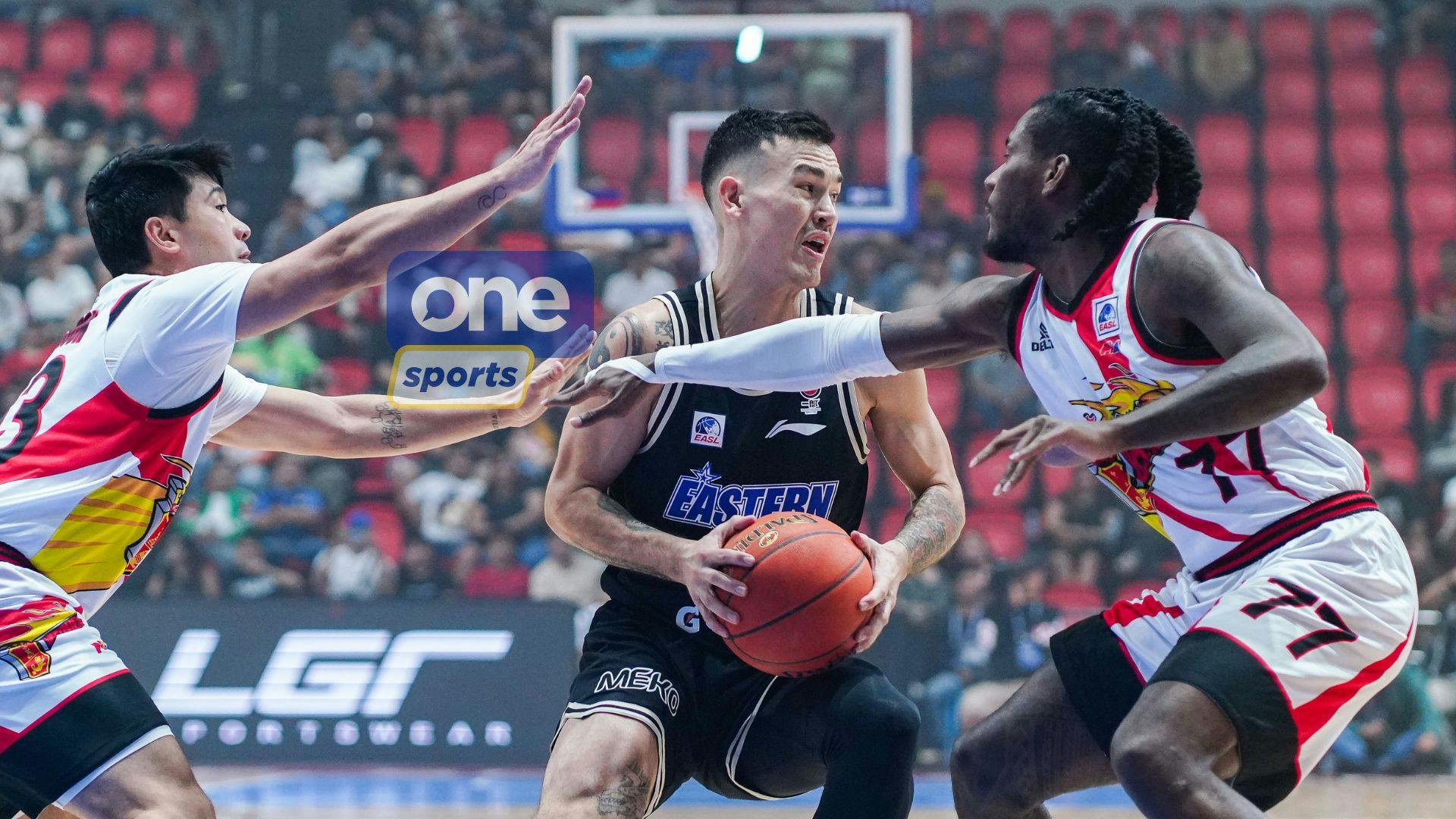 Eastern asserts mastery over San Miguel, keeps Beermen winless in EASL